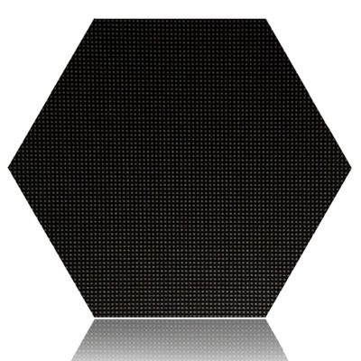 防水 クリエイティブ LED ディスプレイ パネル / インダース ヘクサゴン LED スクリーン