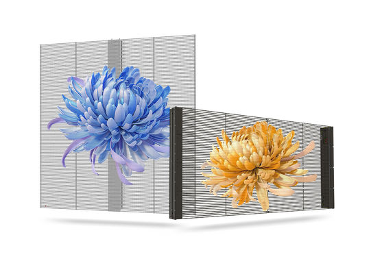 1000mm×1000mm 透明なビデオ壁 PH10-10 3D広告パネル