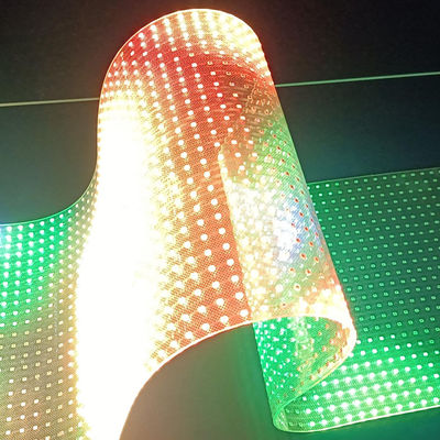 100000 時間 寿命 の LED クリスタル フィルム スクリーン フル カラー ディスプレイ ソリューション