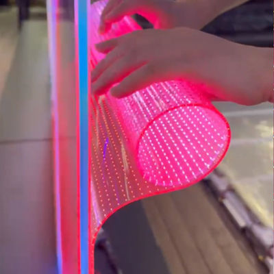 高画質のLEDクリスタルフィルムスクリーン,商用ホログラムLEDディスプレイ