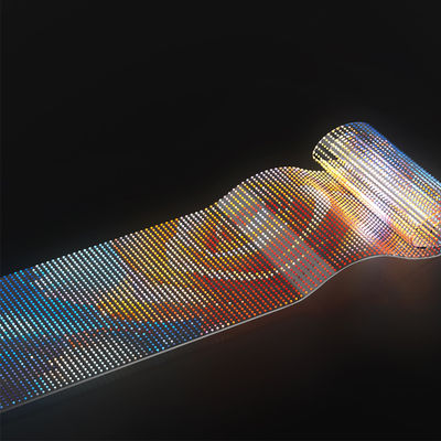 高画質のLEDクリスタルフィルムスクリーン,商用ホログラムLEDディスプレイ
