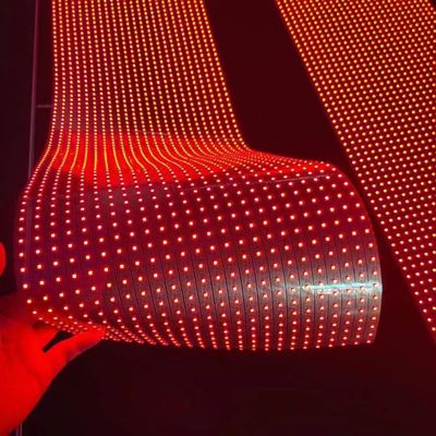 カスタマイズされた明るさ ダイナミックな視覚効果のための透明LED結晶フィルムスクリーン