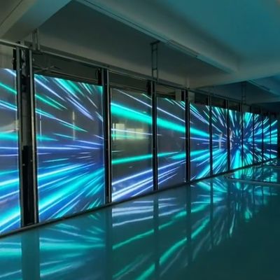 透明なLEDディスプレイ 1920/3840Hzリフレッシュレートと100000時間の寿命