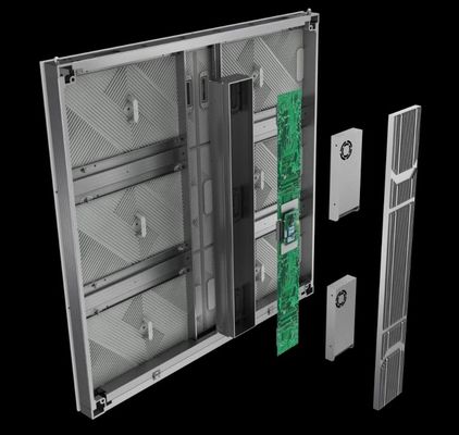 高画質の眼鏡のない屋外LEDディスプレイ スクリーン アルミキャビネット 480mm*320mm