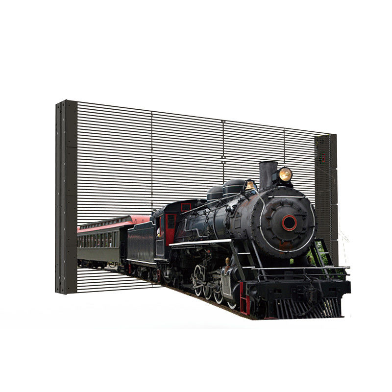 TRA-B PH5-10 室内 透視LED画面 1000mmX1000mm アルミ合金透明ディスプレイ