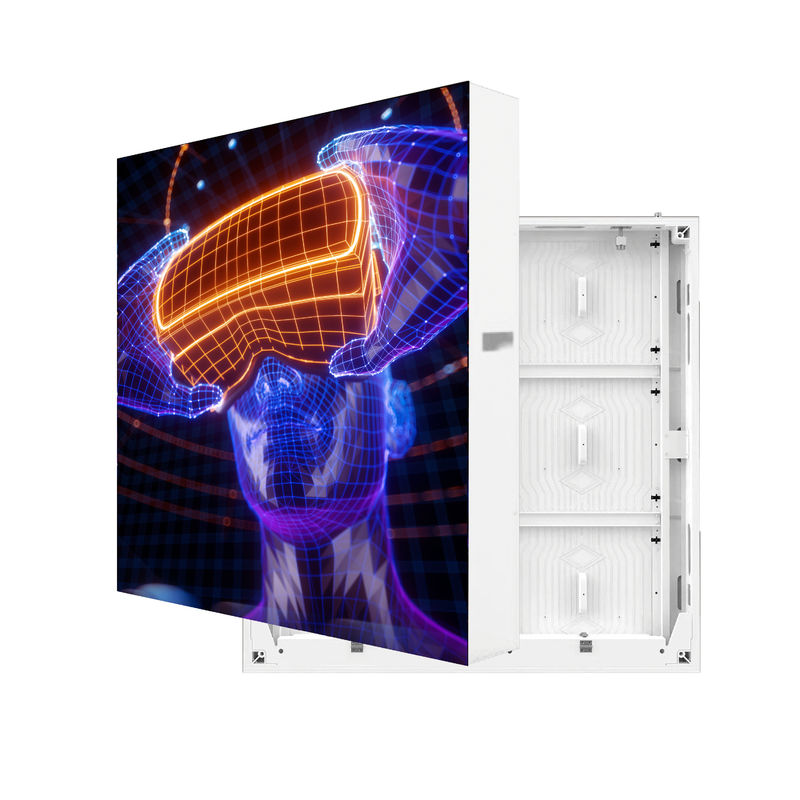 オーダーメイド アウトドア LED 3D スクリーン アルミ キャビネット 480mm*320mm 高画質 眼鏡なし